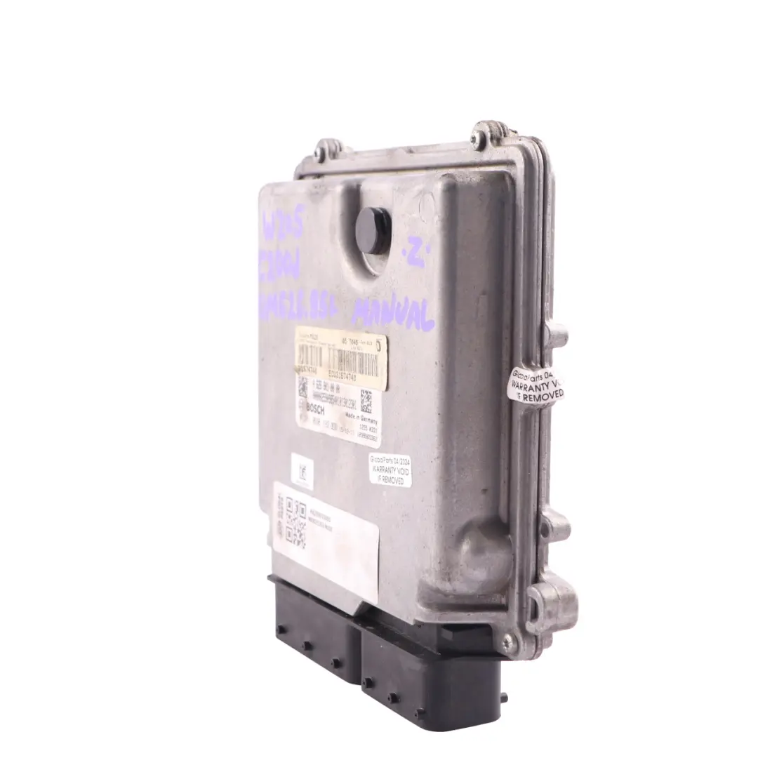C200d 626.951 136HP Engine Control Unit ECU A6269000000 Manual to Mercedes W205 with Part number A6269010000 Mercedes W205 C200d 626.951 136HP Engine Control Unit ECU A6269000000 Manual - SKU A6269010000 - Part number A6269010000