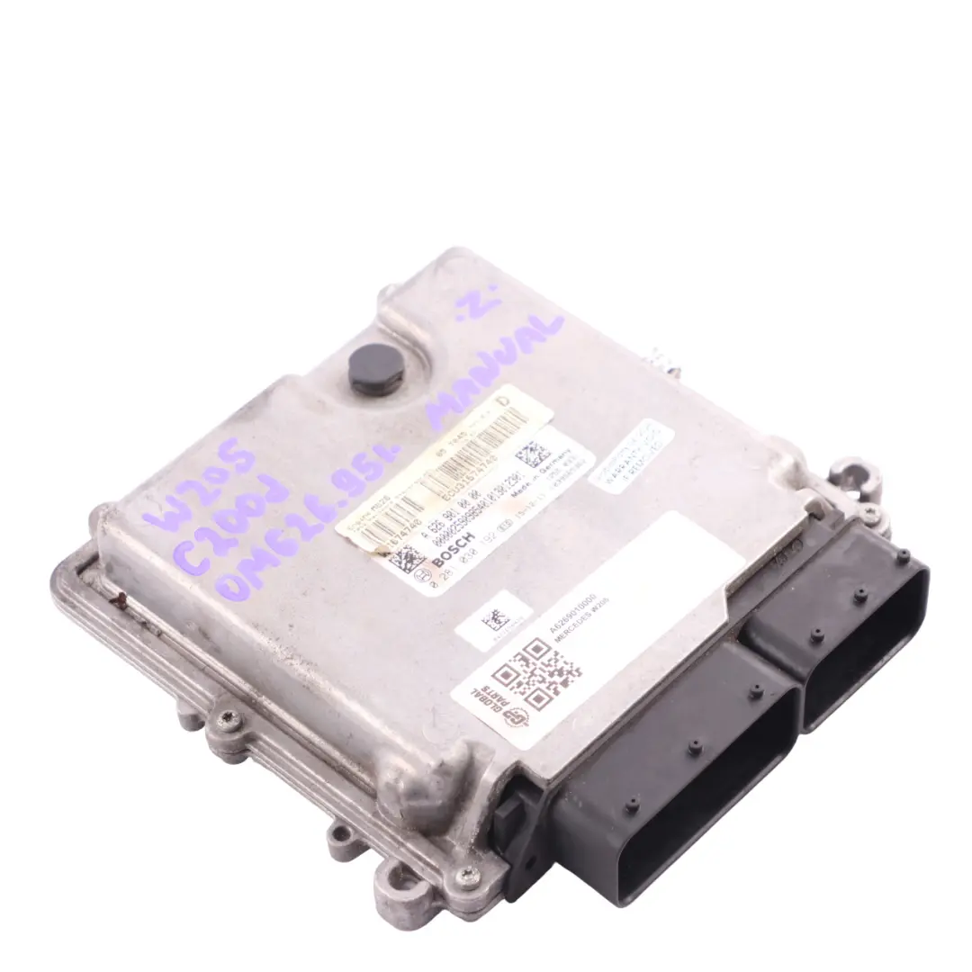 C200d 626.951 136HP Engine Control Unit ECU A6269000000 Manual to Mercedes W205 with Part number A6269010000 Mercedes W205 C200d 626.951 136HP Engine Control Unit ECU A6269000000 Manual - SKU A6269010000 - Part number A6269010000