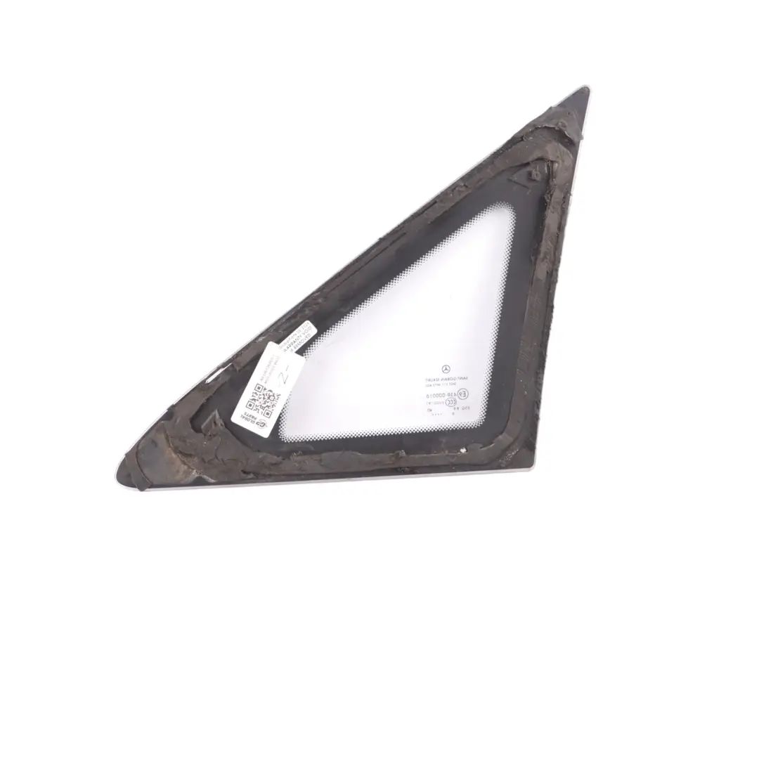 Side Window Mercedes Vito W639 Front Right O/S Fixed Triangle Glass AS2 to with Part number A6396736805 Side Window Mercedes Vito W639 Front Right O/S Fixed Triangle Glass AS2 - SKU A6396736805-1 - Part number A6396736805