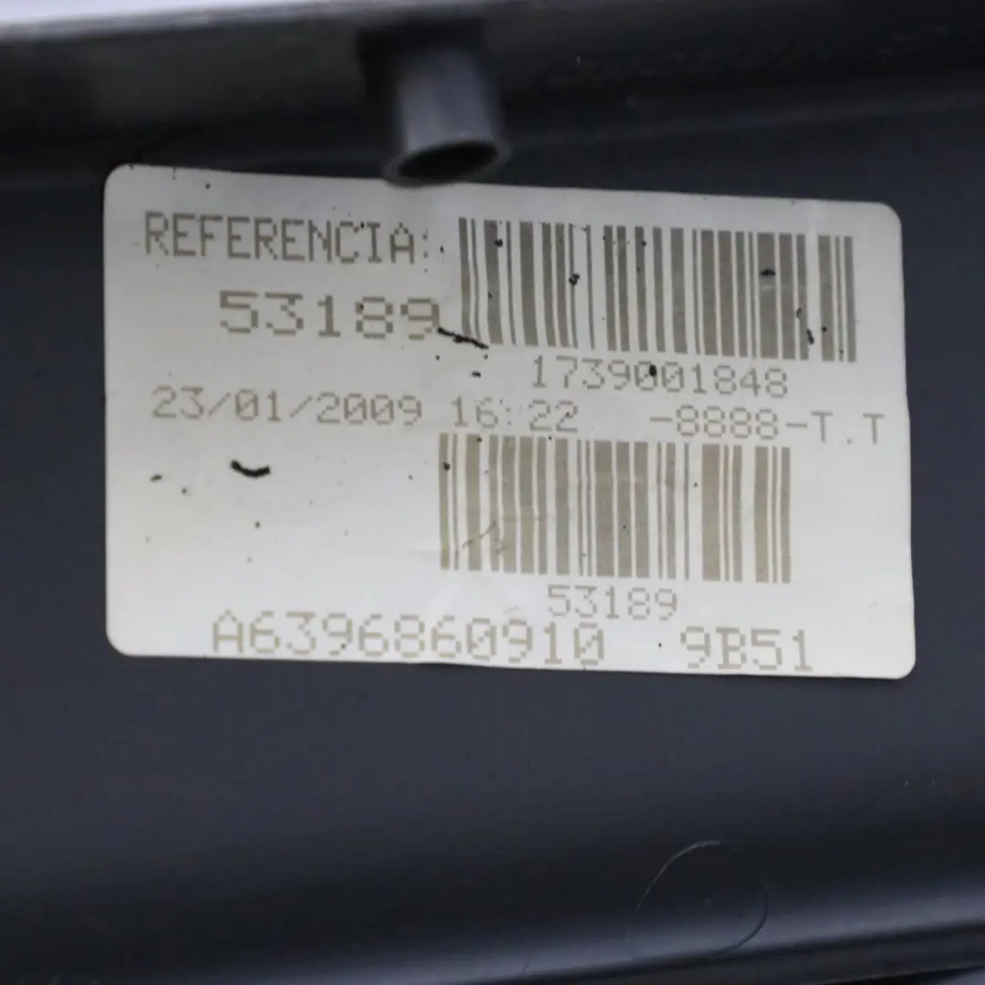 Mercedes Vito W639 Entrance Sill Inside Door Front Left N/S Trim - SKU A6396860910 - Part number A6396860910