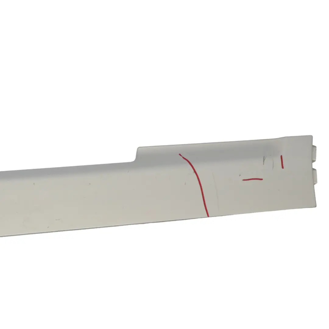 Mercedes W639 Rail Trim Right O/S Sliding Door Panel Brilliant Silver 9744 - SKU A6396913308-BRS2 - Part number A6396913308