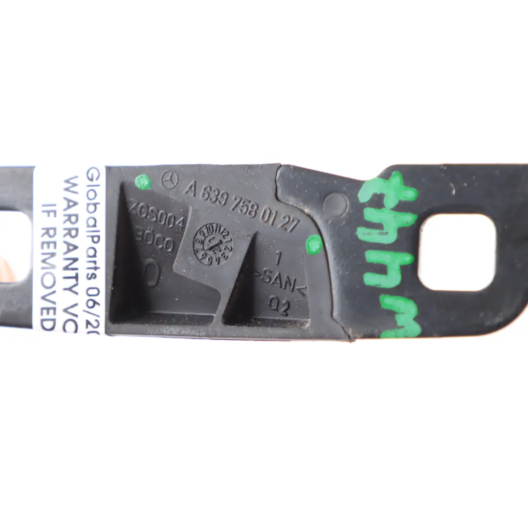 Mercedes W447 Porte coulissante arrière droite Rail supérieur - SKU A6397580127 - Numéro de pièce A6397580127