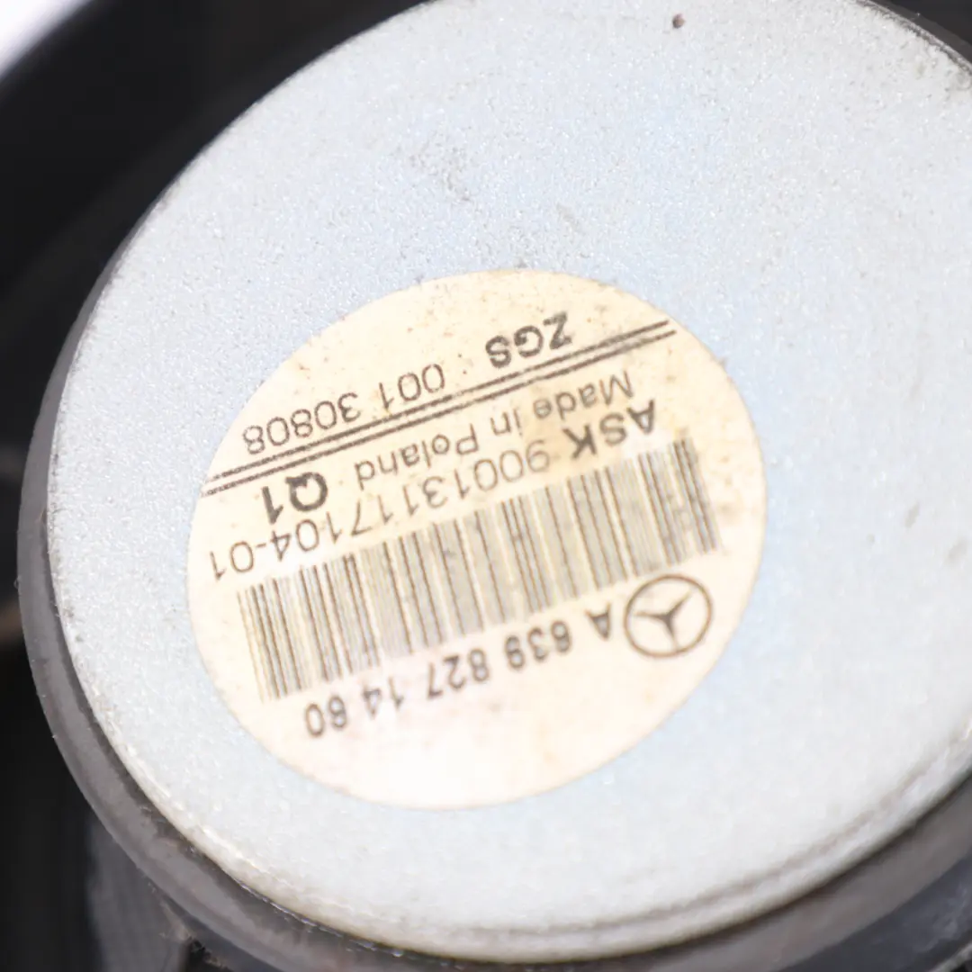 Altavoz de Puerta Delantero Izquierdo Derecho para Mercedes Vito W639 con número de pieza A6398271460 Mercedes Vito W639 Altavoz de Puerta Delantero Izquierdo Derecho - SKU A6398271460 - Número de pieza A6398271460