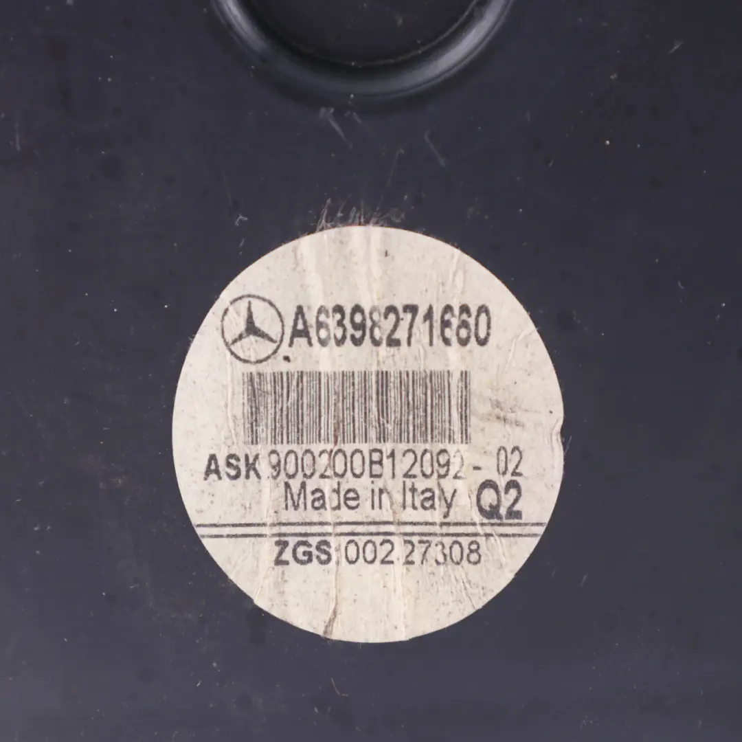  Subwoofer central Mercedes Vito W639 Altavoz de graves Woofer Audio - SKU A6398271660 - Número de pieza A6398271660