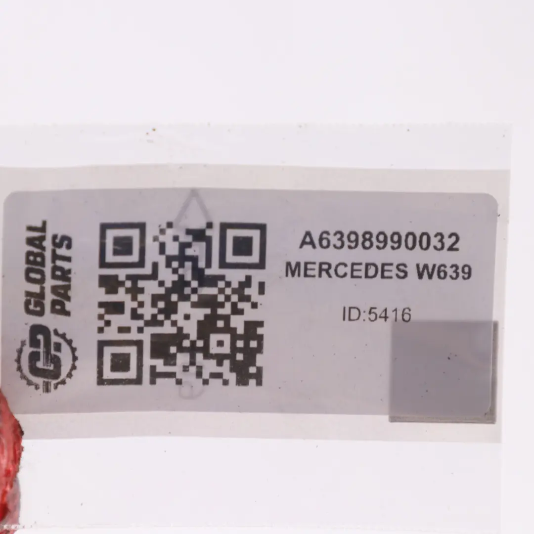 Zestaw Haków Zaczepów Ładunku Bagażnika do Mercedes Vito W639 o numerze A6398990032 Mercedes Vito W639 Zestaw Haków Zaczepów Ładunku Bagażnika - SKU A6398990032 - Numer Części A6398990032