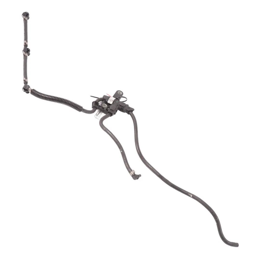 Mercedes W204 Diesel OM642 Fuel Return Leak Line With Bracket - SKU A6420780341-2 - Part number A6420780341
