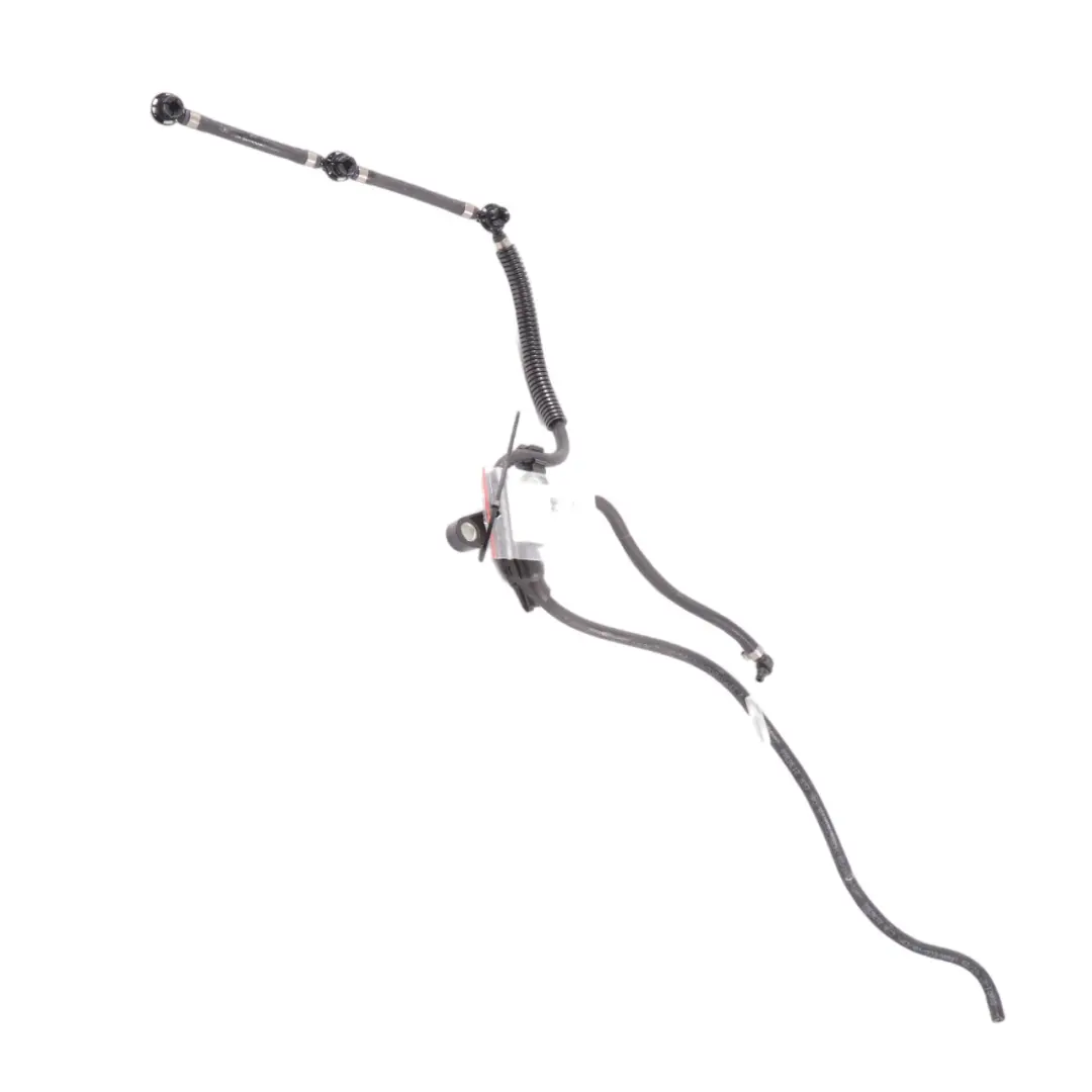 Mercedes W204 Diesel OM642 Fuel Return Leak Line With Bracket - SKU A6420780341-2 - Part number A6420780341
