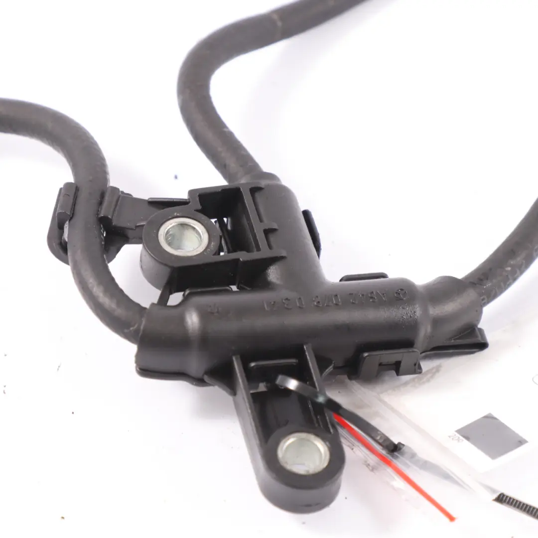 Mercedes W204 Diesel OM642 Fuel Return Leak Line With Bracket - SKU A6420780341-2 - Part number A6420780341