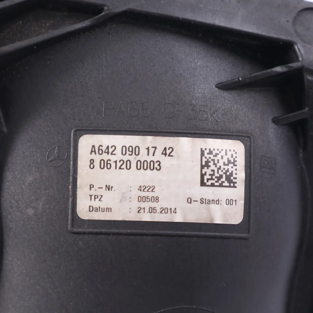  Turbolader Mercedes X164 W212 W221 OM642 Lufteinlassrohr Einlass - SKU A6420901742-1 - Teilenummer A6420901742