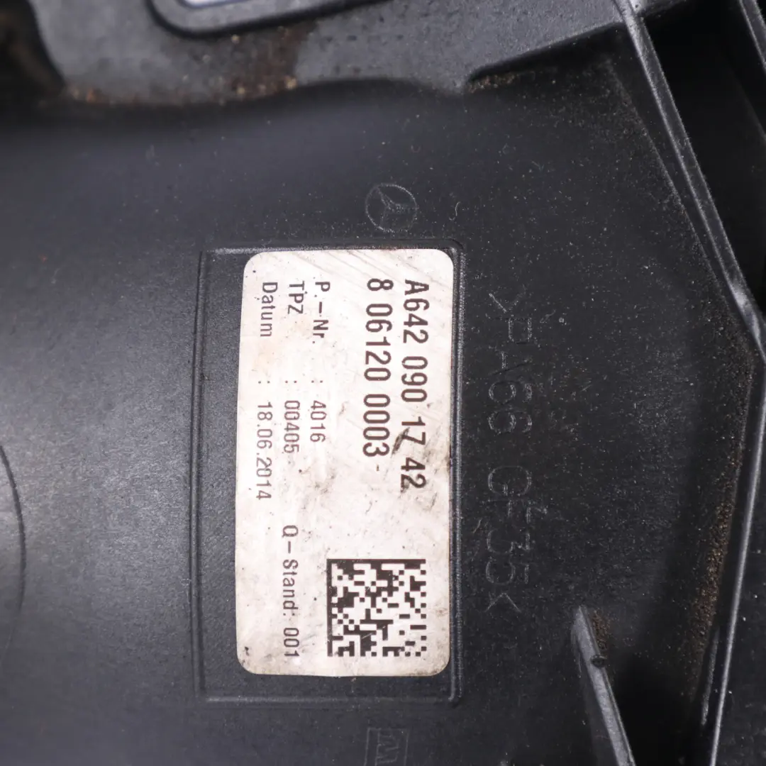 Turbocompressore Mercedes X164 W212 W221 OM642 Tubo Aspirazione Aria per con numero di parte A6420901742 Turbocompressore Mercedes X164 W212 W221 OM642 Tubo Aspirazione Aria - SKU A6420901742 - Numero di parte A6420901742