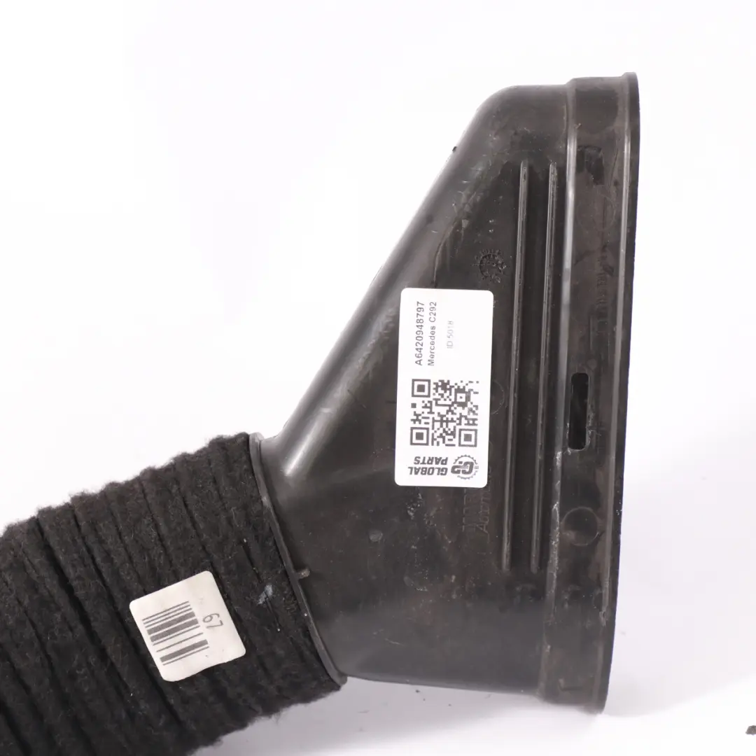  Admission d'air Mercedes ML W166 GLE C292 OM642 Conduit gauche - SKU A6420948797 - Numéro de pièce A6420948797