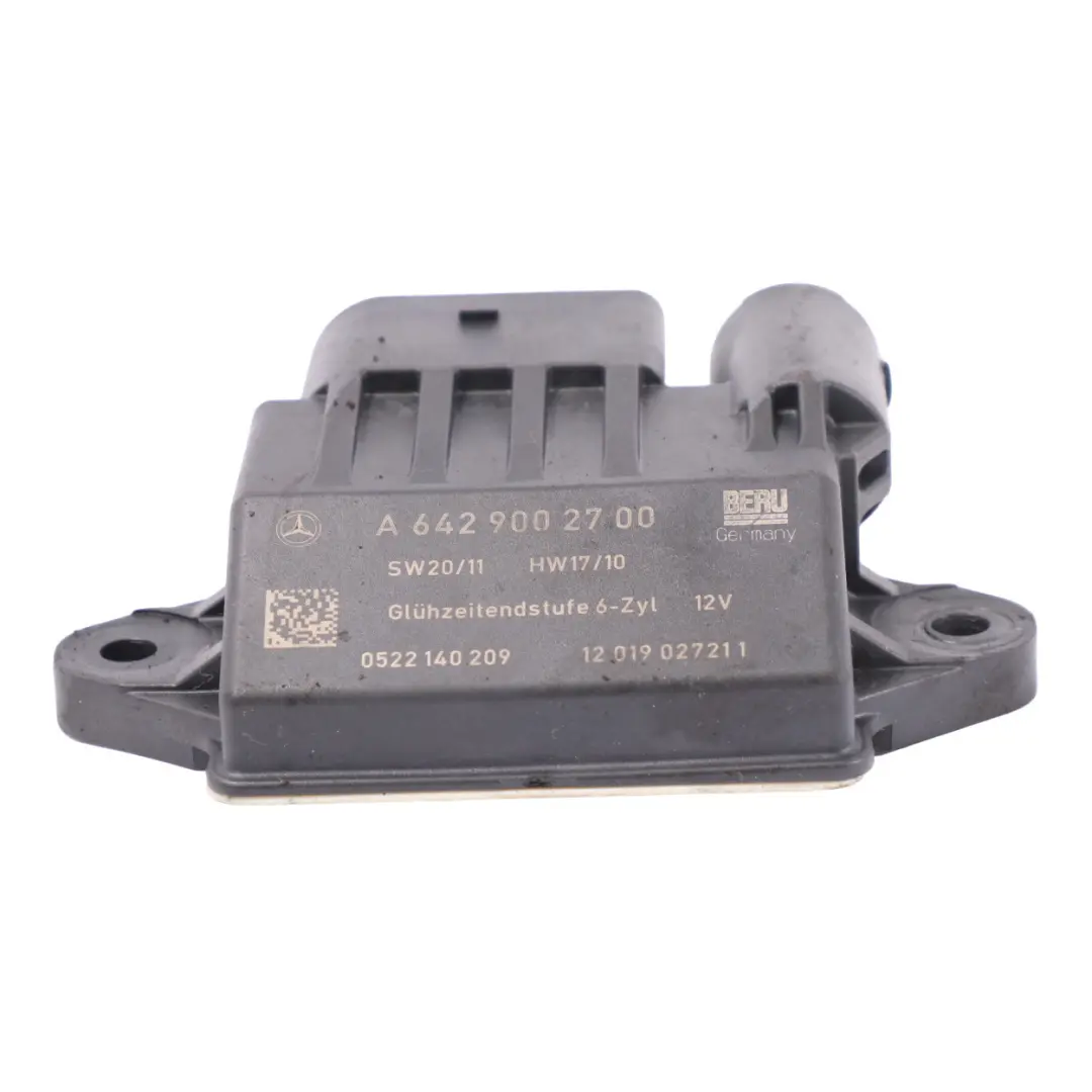 Mercedes W203 W204 W212 OM642 Glow Plug Relay Unit Control Module - SKU A6429002700 - Part number A6429002700