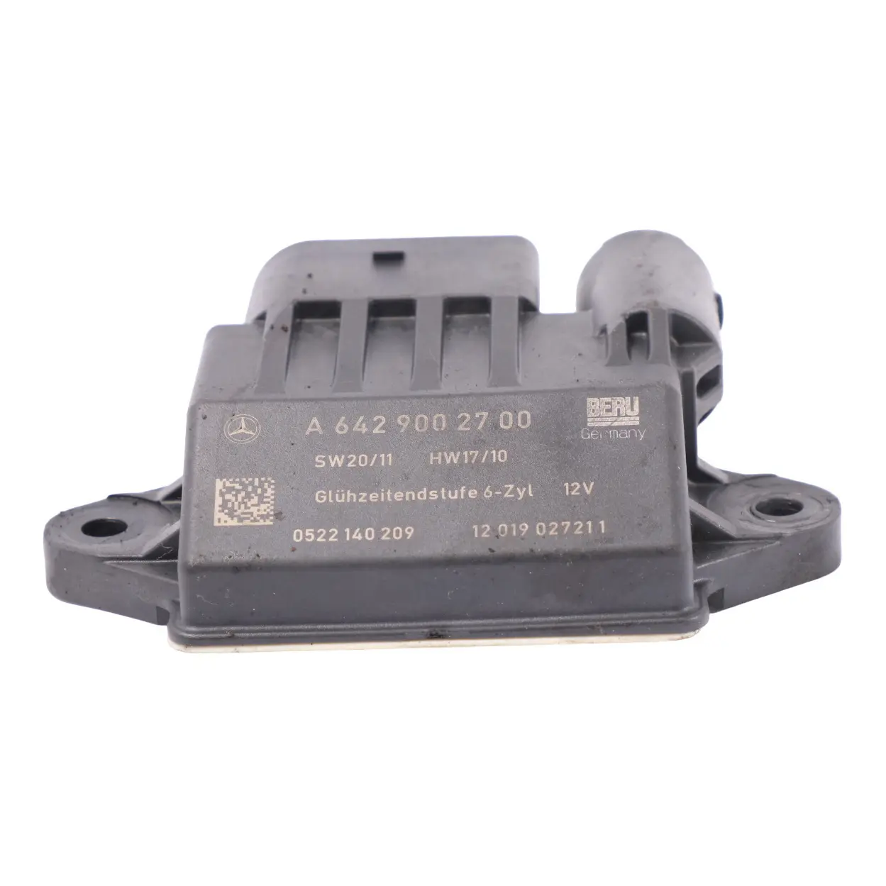 Mercedes W203 W204 W212 OM642 Glow Plug Relay Unit Control Module A6429002700