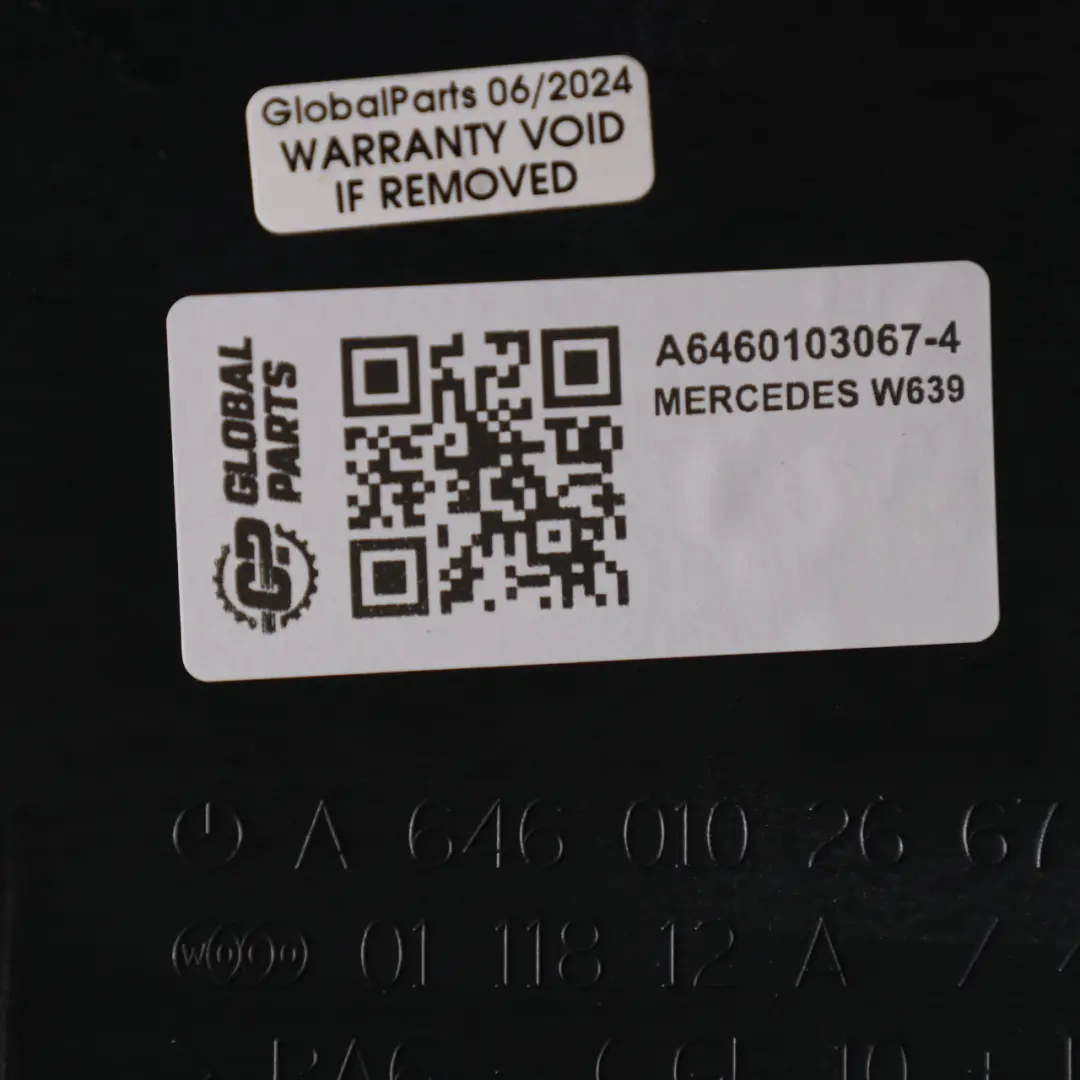 OM646 Engine Cover Diesel Acoustic Panel to Mercedes W639 W906 with Part number A6460103067 Mercedes W639 W906 OM646 Engine Cover Diesel Acoustic Panel - SKU A6460103067-4 - Part number A6460103067
