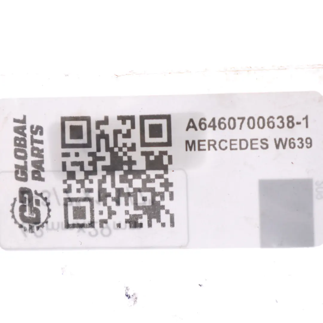 Fuel Injection Line Mercedes W639 W906 OM646 Fuel Return Leak Line - SKU A6460700638-1 - Part number A6460700638