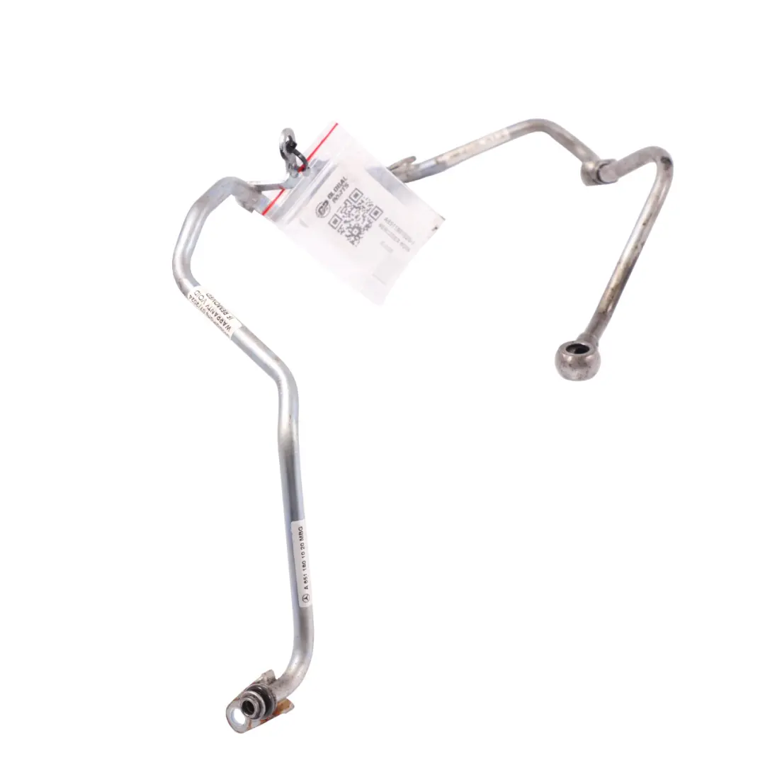  Oil Pipe Mercedes R172 W204 W212 W639 OM651 Turbocharger Feed Line - SKU A6511801020-1 - Part number A6511801020