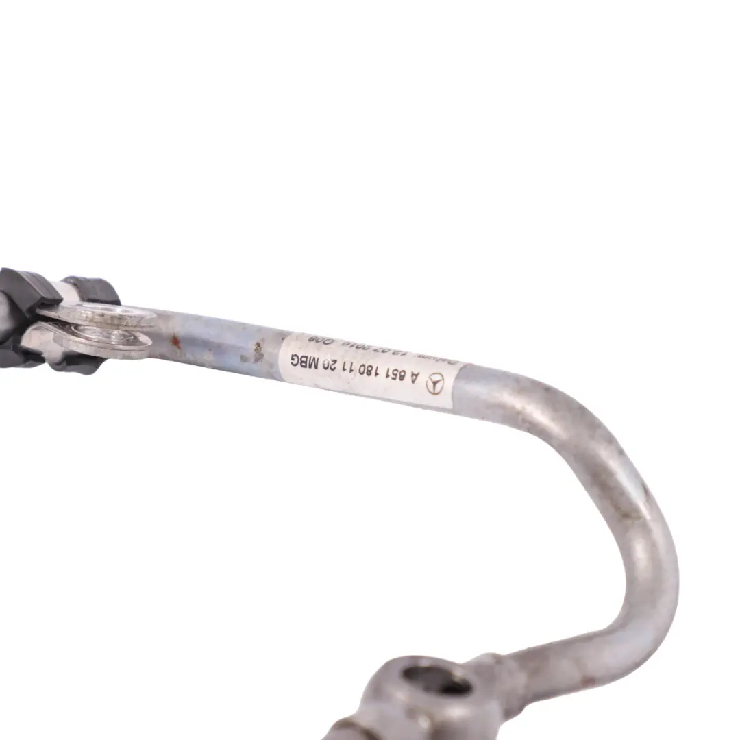  Tuyau d'huile Mercedes R172 W204 W212 OM651 Ligne turbocompresseur - SKU A6511801020-1 - Numéro de pièce A6511801020