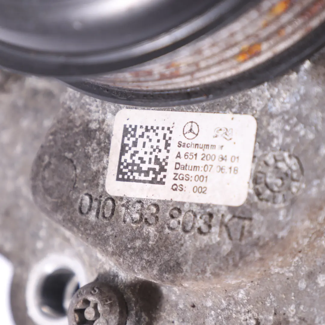 Mercedes Vito W447 Diesel OM651 Motor Agua Bomba Refrigerante - SKU A6512008401 - Número de pieza A6512008401