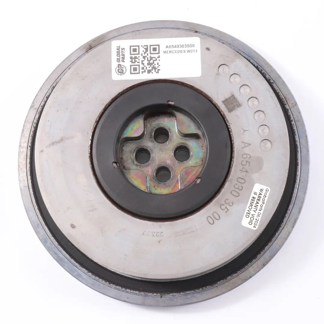 Mercedes W213 Vibration Damper Engine Crankshaft Pulley - SKU A6540303500 - Part number A6540303500