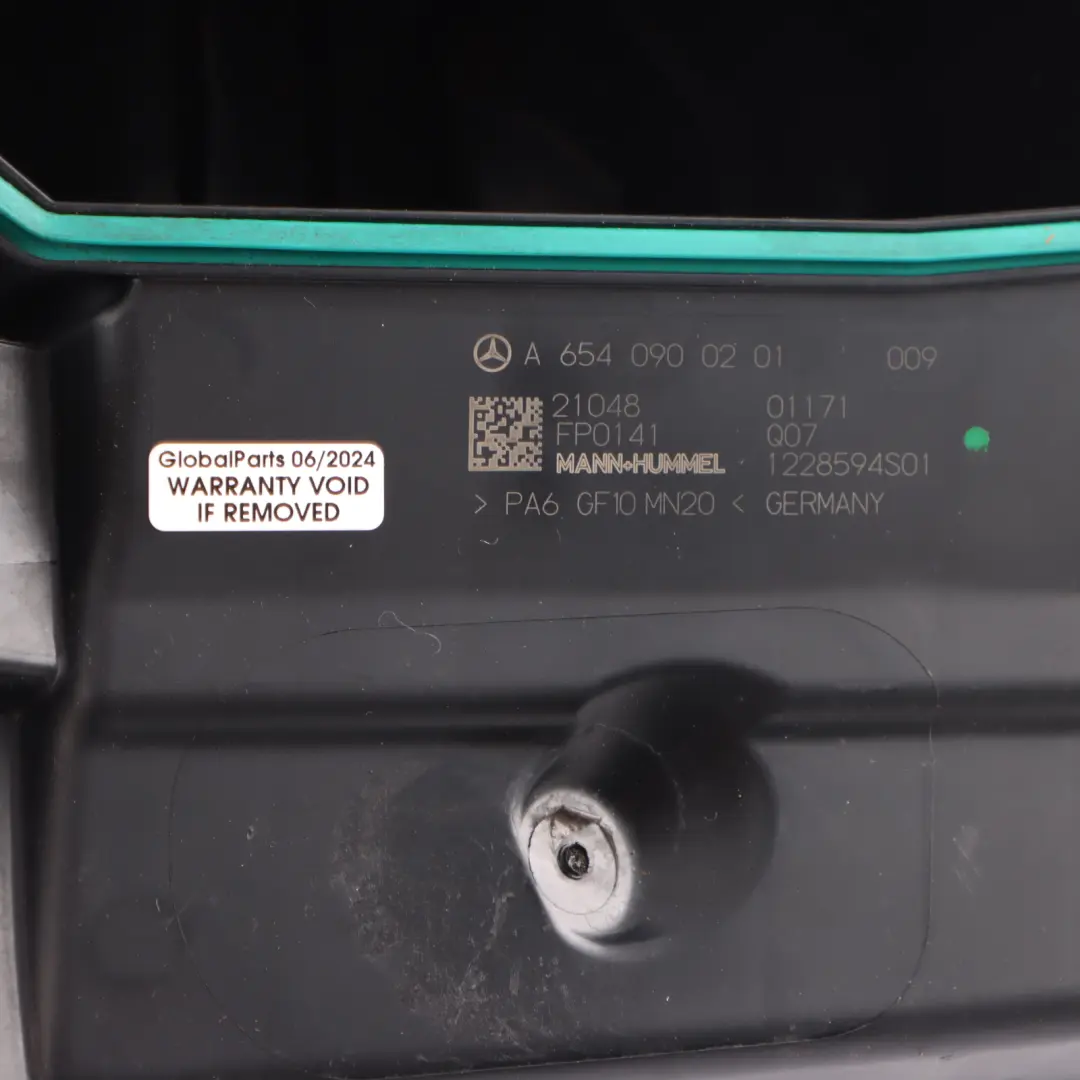 Filter Housing Box Diesel to Mercedes W177 Air with Part number A6540900201 Mercedes W177 Air Filter Housing Box Diesel - SKU A6540900201 - Part number A6540900201