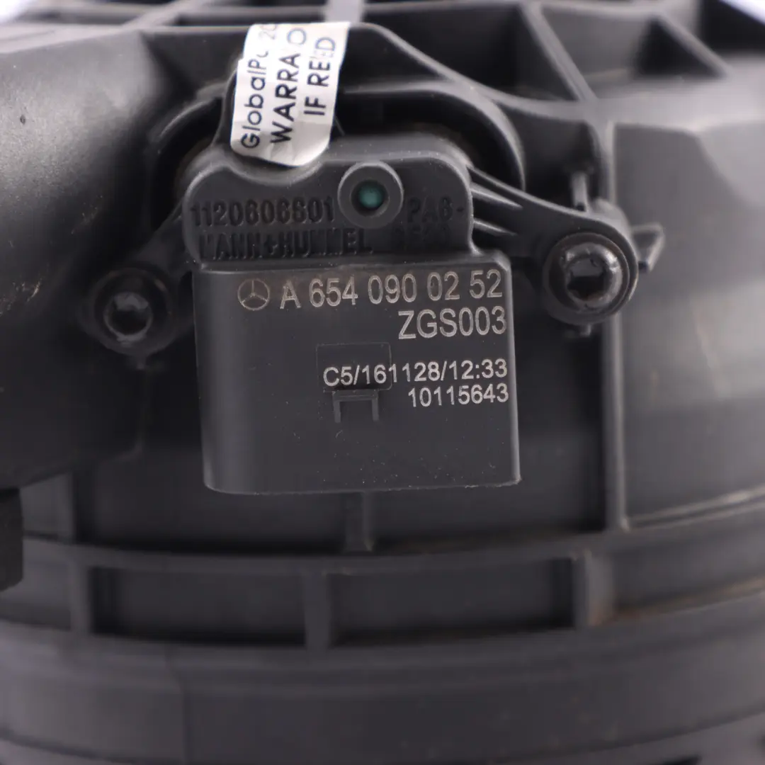 Mercedes W213 Diesel OM654 Filtre à carburant sous le réservoir - SKU A6540900252-1 - Numéro de pièce A6540900252