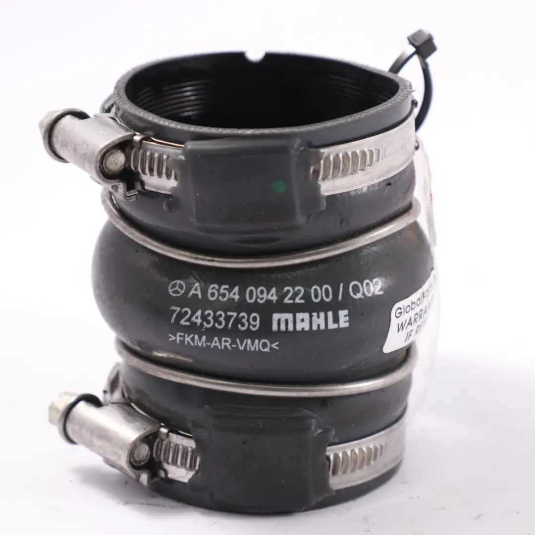  Manguera Intercooler Mercedes W177 W247 OM654 Diesel Tubería de Aire - SKU A6540942200 - Número de pieza A6540942200