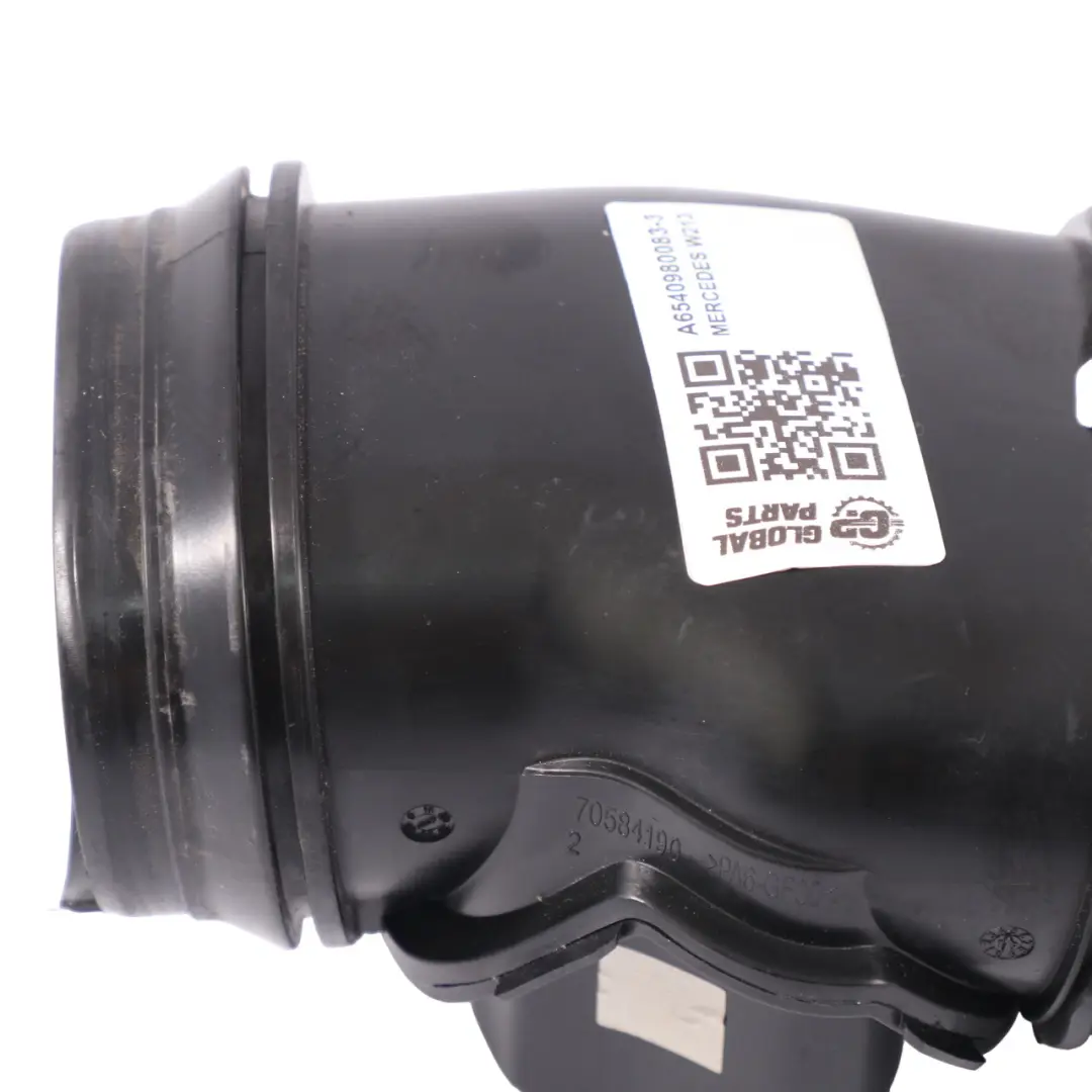  Intake Pipe Mercedes W213 Diesel OM654 OM656 Air Hose Duct - SKU A6540980083-3 - Part number A6540980083