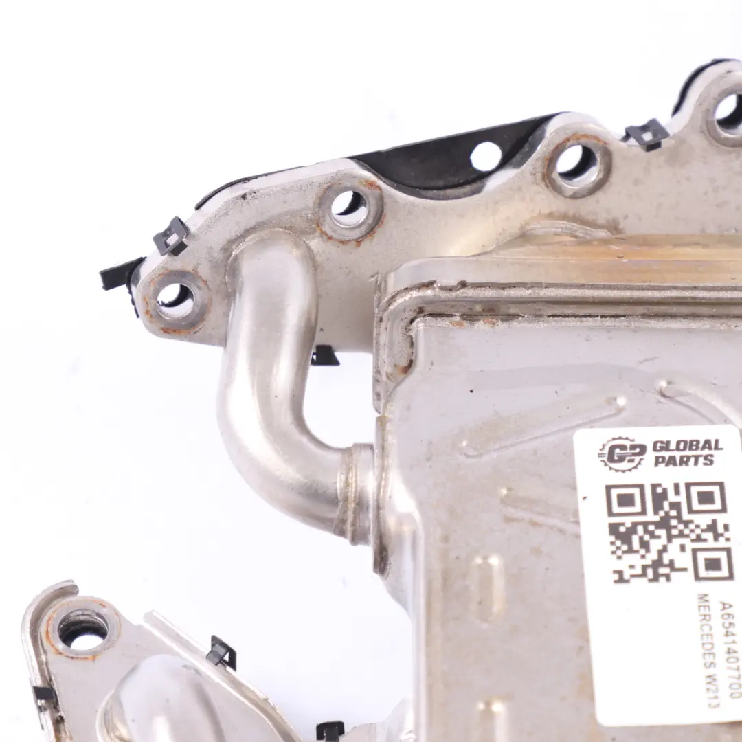 OM654 Diesel EGR Raffreddatore gas scarico per Mercedes W213 con numero di parte A6541407700 Mercedes W213 OM654 Diesel EGR Raffreddatore gas scarico - SKU A6541407700 - Numero di parte A6541407700