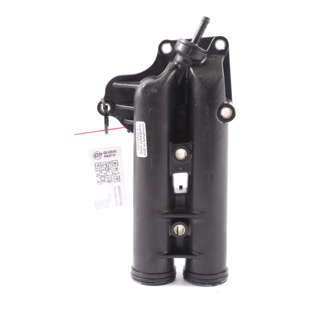 Water Coolant Flange Pipe Hose Line to Mercedes C118 with Part number A6542037100 Mercedes C118 Water Coolant Flange Pipe Hose Line - SKU A6542037100 - Part number A6542037100