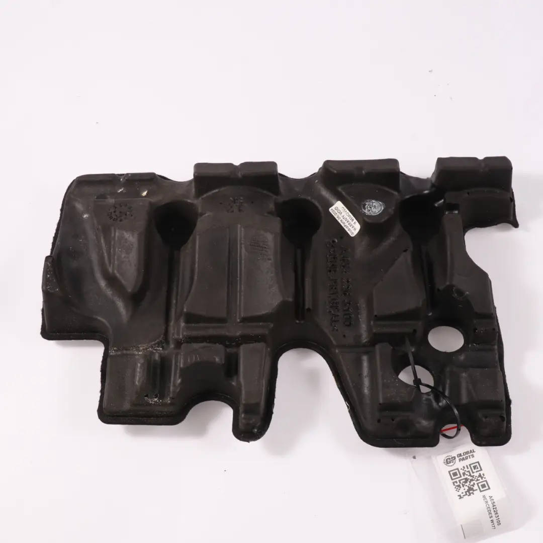  Heat Shield Mercedes W177 Diesel OM654 Engine Noise Insulation Rear - SKU A6542263100 - Part number A6542263100