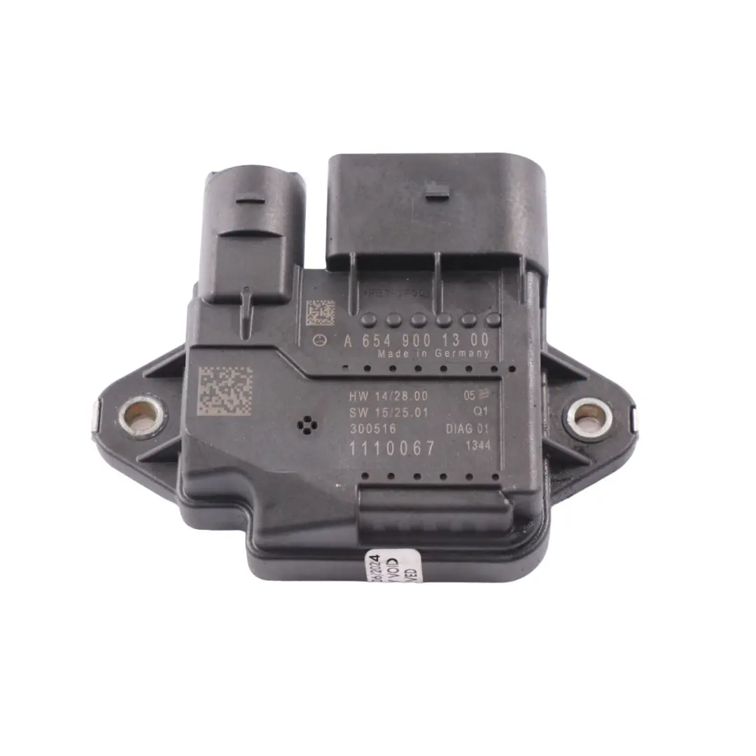  Glow Plug Relay Mercedes W213 C238 Diesel OM654 Preglow Module - SKU A6549001300 - Part number A6549001300