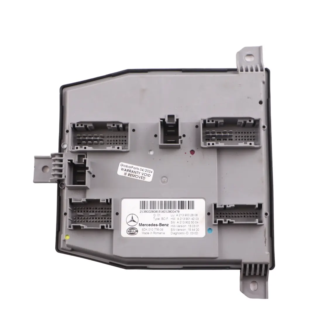 Mercedes W213 E220 CDI OM654 194HP Engine ECU Kit Key Lock Automatic - SKU A6549001400-2 - Part number A6549001400