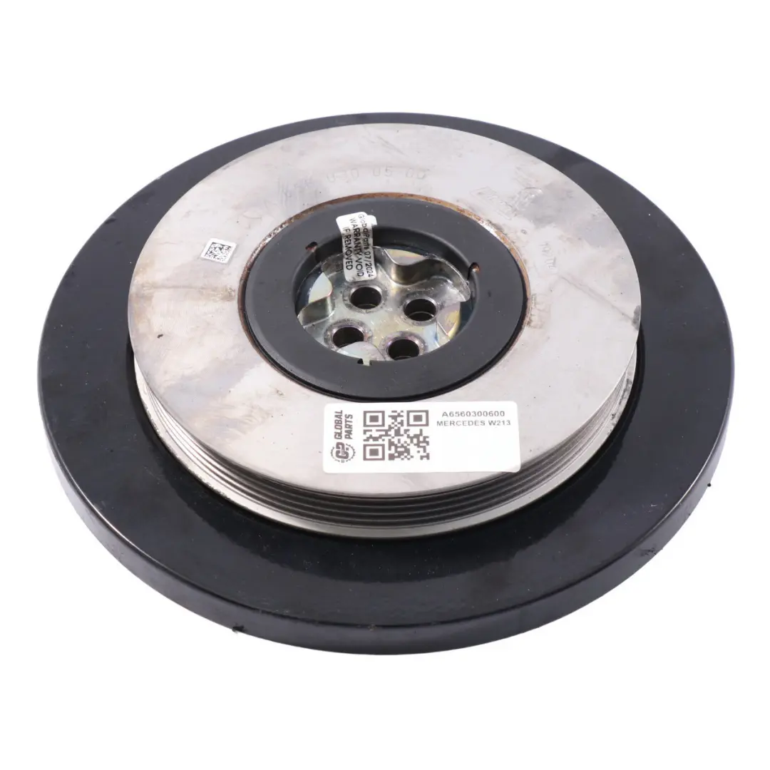 Mercedes W213 OM656 Vibration Damper Engine Crankshaft Pulley - SKU A6560300600 - Part number A6560300600