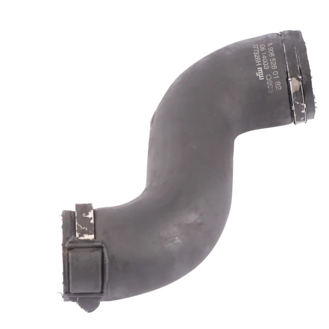 Left N/S Hose Air Line to Mercedes Sprinter W906 Diesel Intercooler with Part number A9065280182 Mercedes Sprinter W906 Diesel Intercooler Left N/S Hose Air Line - SKU A9065280182-1 - Part number A9065280182