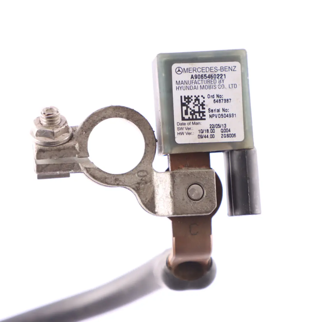 Cable Mercedes Sprinter W906 Negative Lead Wiring Harness to Battery with Part number A9065460221 Battery Cable Mercedes Sprinter W906 Negative Lead Wiring Harness - SKU A9065460221 - Part number A9065460221