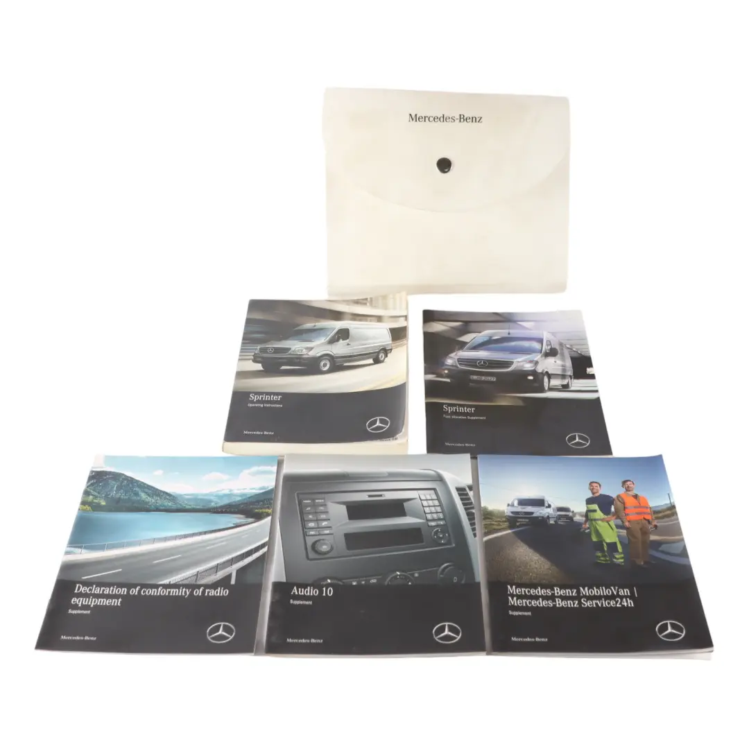 Document Case Owners's Manual Leather Wallet to Mercedes W906 with Part number A9065841713 Mercedes W906 Document Case Owners's Manual Leather Wallet - SKU A9065841713 - Part number A9065841713