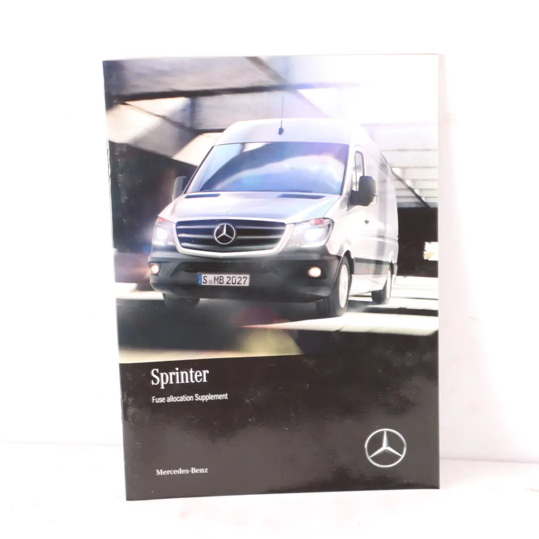 Mercedes W906 Document Case Owners's Manual Leather Wallet - SKU A9065841713 - Part number A9065841713