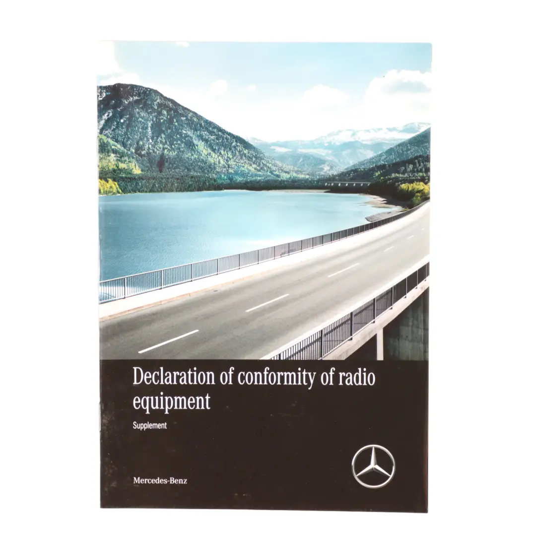 Mercedes W906 Document Case Owners's Manual Leather Wallet - SKU A9065841713 - Part number A9065841713