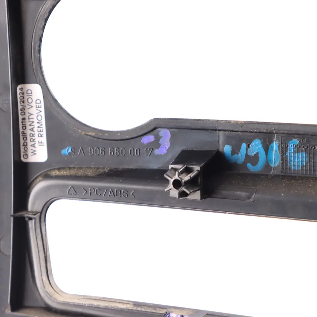 Dashboard Trim Mercedes Sprinter W906 Front Centre Panel Cover Black to with Part number A9066800017 Dashboard Trim Mercedes Sprinter W906 Front Centre Panel Cover Black - SKU A9066800017-3 - Part number A9066800017