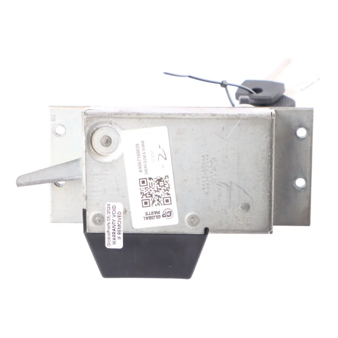 Partition Sliding Door Lock Latch Opener Key to Mercedes Sprinter W906 with Part number A9067100035 Mercedes Sprinter W906 Partition Sliding Door Lock Latch Opener Key - SKU A9067100035 - Part number A9067100035