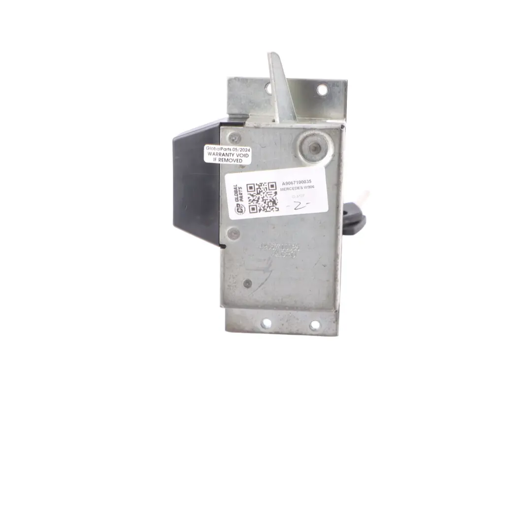Partition Sliding Door Lock Latch Opener Key to Mercedes Sprinter W906 with Part number A9067100035 Mercedes Sprinter W906 Partition Sliding Door Lock Latch Opener Key - SKU A9067100035 - Part number A9067100035
