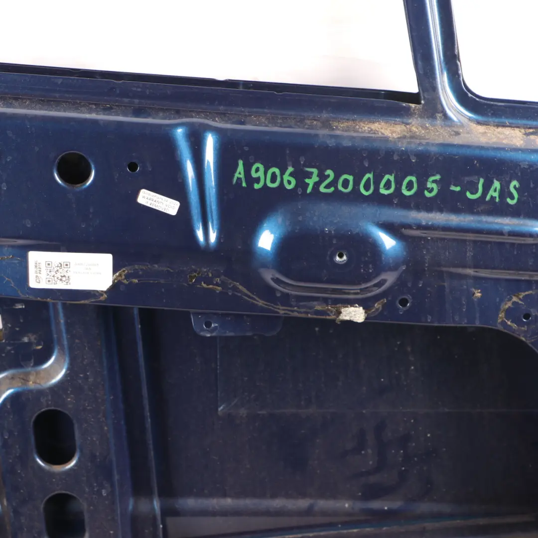 Door Front Left N/S Jaspis Blue Metallic - 345 to Mercedes Sprinter W906 with Part number A9067200005 Mercedes Sprinter W906 Door Front Left N/S Jaspis Blue Metallic - 345 - SKU A9067200005-JAS - Part number A9067200005
