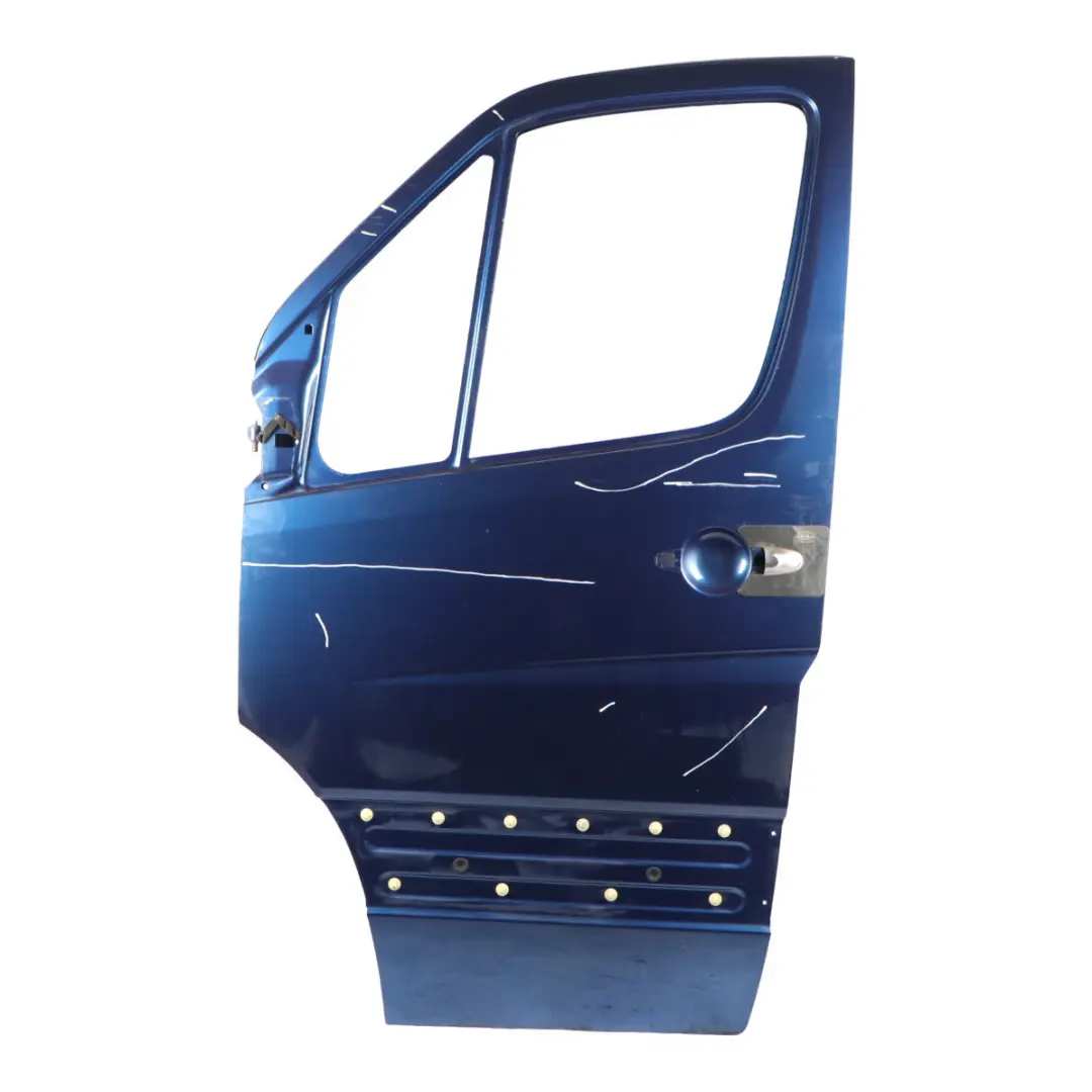 Door Front Left N/S Jaspis Blue Metallic - 345 to Mercedes Sprinter W906 with Part number A9067200005 Mercedes Sprinter W906 Door Front Left N/S Jaspis Blue Metallic - 345 - SKU A9067200005-JAS - Part number A9067200005