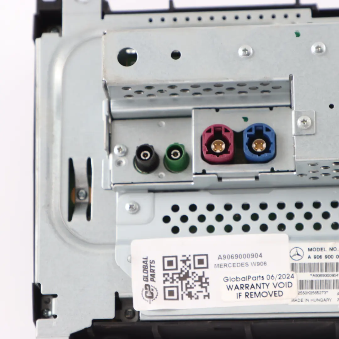 Radio Sat Nav Navigation System Head Unit Screen to Mercedes W906 with Part number A9069000904 Mercedes W906 Radio Sat Nav Navigation System Head Unit Screen - SKU A9069000904 - Part number A9069000904