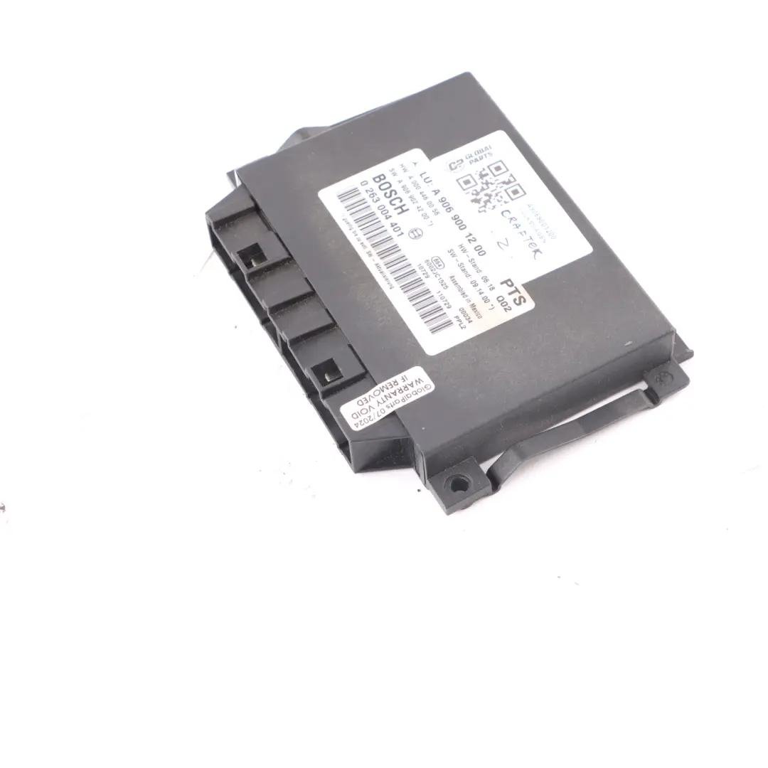 Parksteuergerät Modul Sensor PDC für Mercedes W906 mit Teilenummer A9069001200 Mercedes W906 Parksteuergerät Modul Sensor PDC - SKU A9069001200 - Teilenummer A9069001200