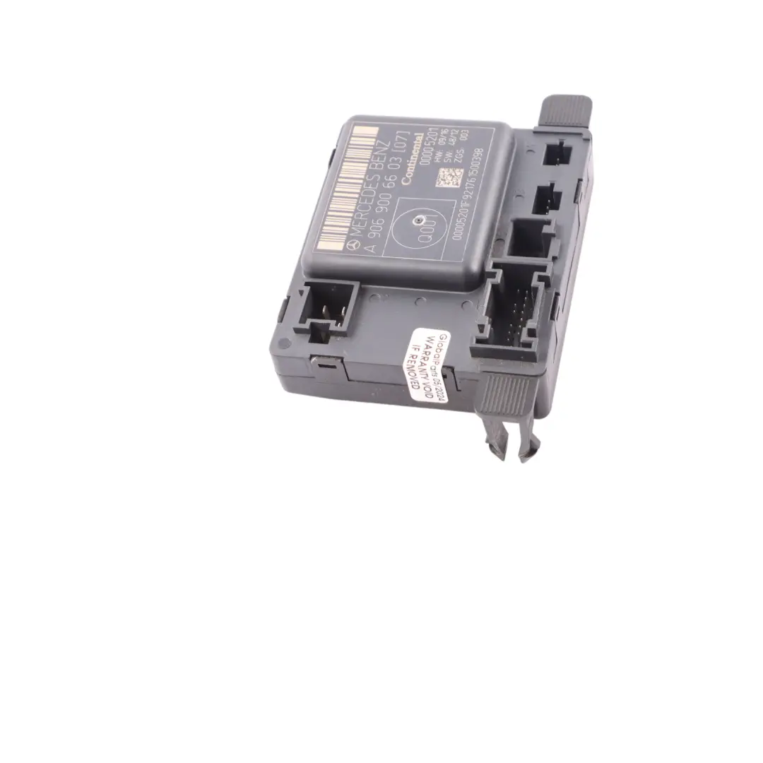 Modulo Centralina Porta Conducente ECU per Mercedes W906 con numero di parte A9069006603 Mercedes W906 Modulo Centralina Porta Conducente ECU - SKU A9069006603 - Numero di parte A9069006603