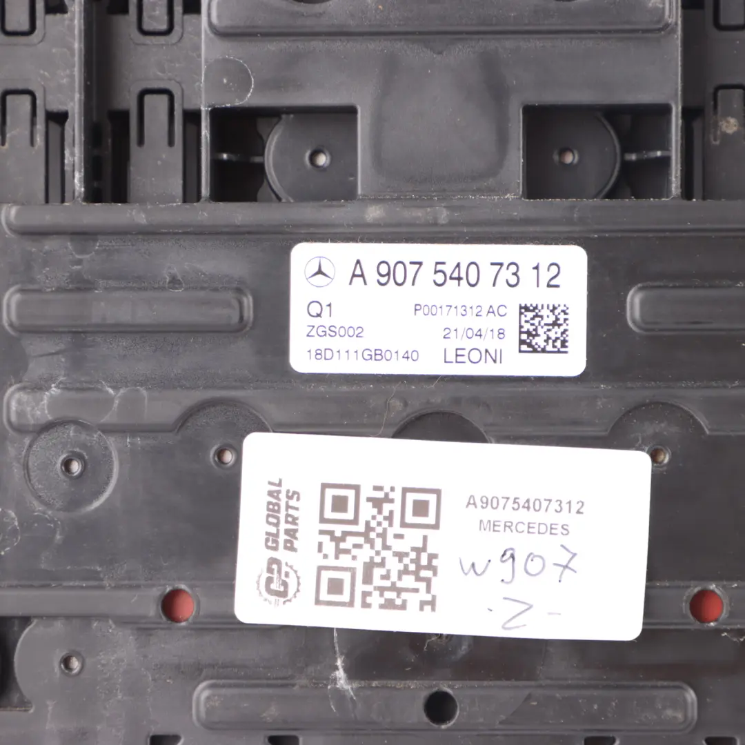 Mercedes W907 Battery Fuse Box Positive Distribution Terminal A2479061803 - SKU A9075407312 - Part number A9075407312
