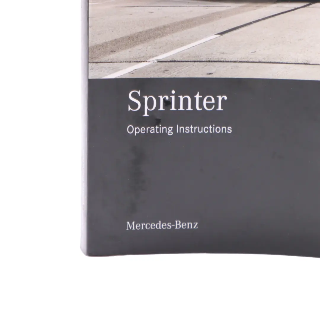 Mercedes Sprinter W907 W910 Owner's Handbook Operating Instruction - SKU A9075848905 - Part number A9075848905