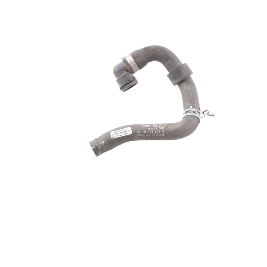 W907 Heating Water Line Hose Pipe to Mercedes with Part number A9078300002 Mercedes W907 Heating Water Line Hose Pipe - SKU A9078300002 - Part number A9078300002