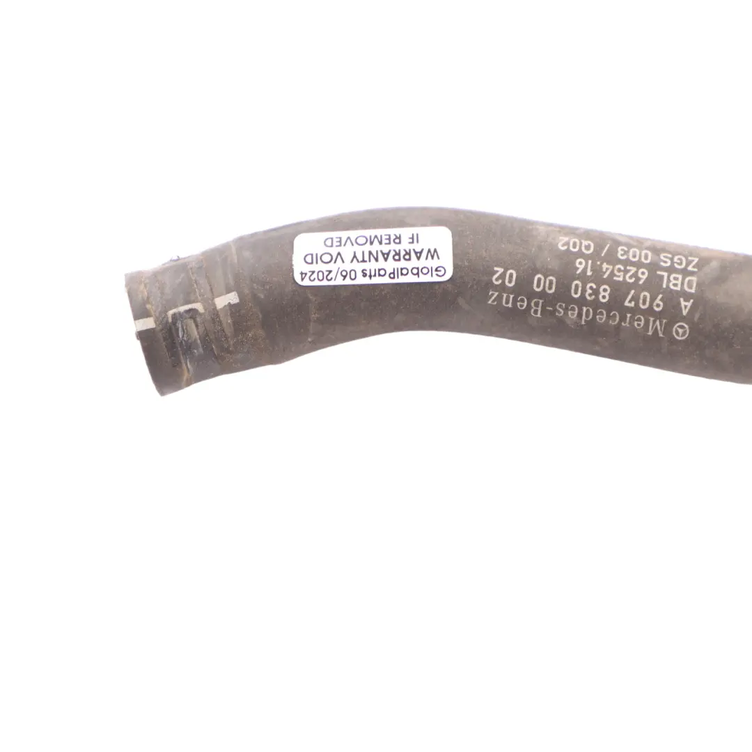 Mercedes W907 Ligne d'eau de chauffage Tuyau - SKU A9078300002 - Numéro de pièce A9078300002